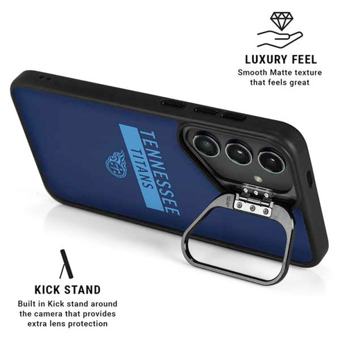 NFL Tennessee Titans Navy Blue Performance Series Galaxy S25 Ultra Kickstand Case